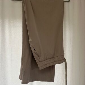 Halo Essential Wideleg Pant in Ecru Heather